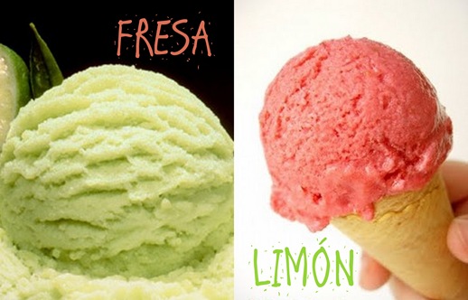 ENSAYOS DE ABRIL Fresa y limón